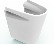 Chân chậu treo tường PI06