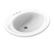 Chậu tròn mặt bàn đá dương CI04